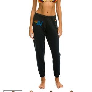 Aviator Nation Black Sweatpants size Small